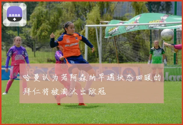 哈曼认为若阿森纳早遇状态回暖的拜仁将被淘汰出欧冠